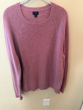 Jcrew Factory Crewneck lambswool blend super soft Sweater size L